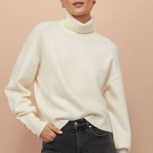 H&M balloon sleeve sweater XXS